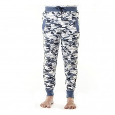 BROWN BIRD Men's Cotton Track Pants (WITHEGREYCAMO_Grey_Medium)